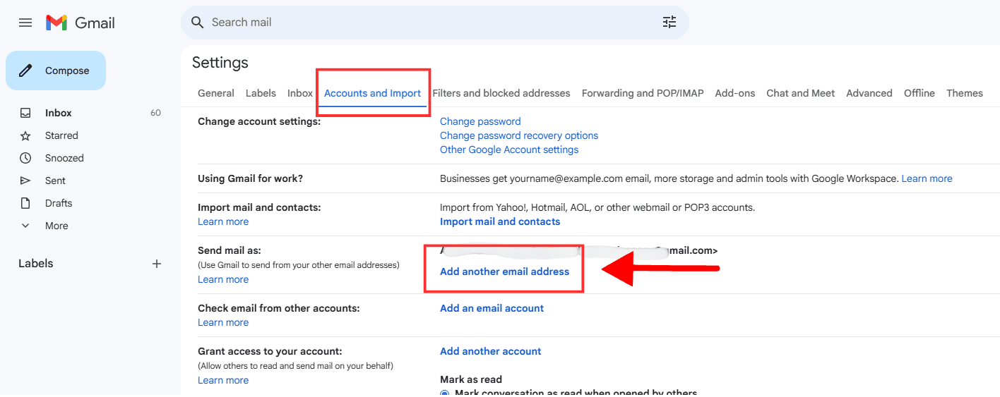 Zoho Mail Dashboard