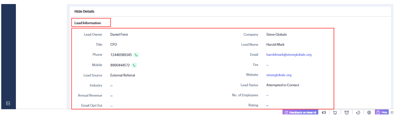 How to Convert Leads in Zoho CRM
