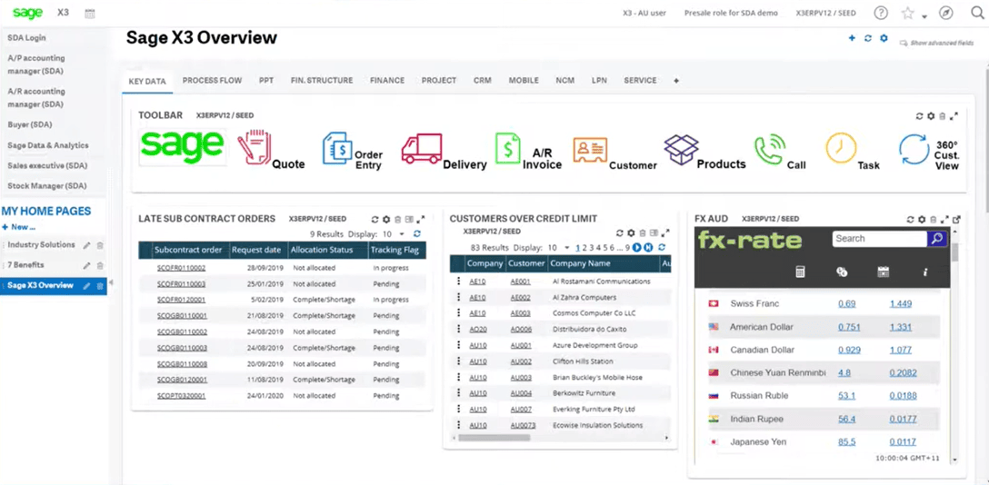 overview of Sage X3