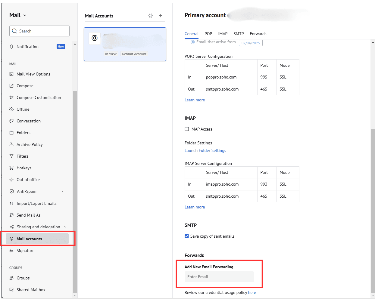 Zoho Mail
