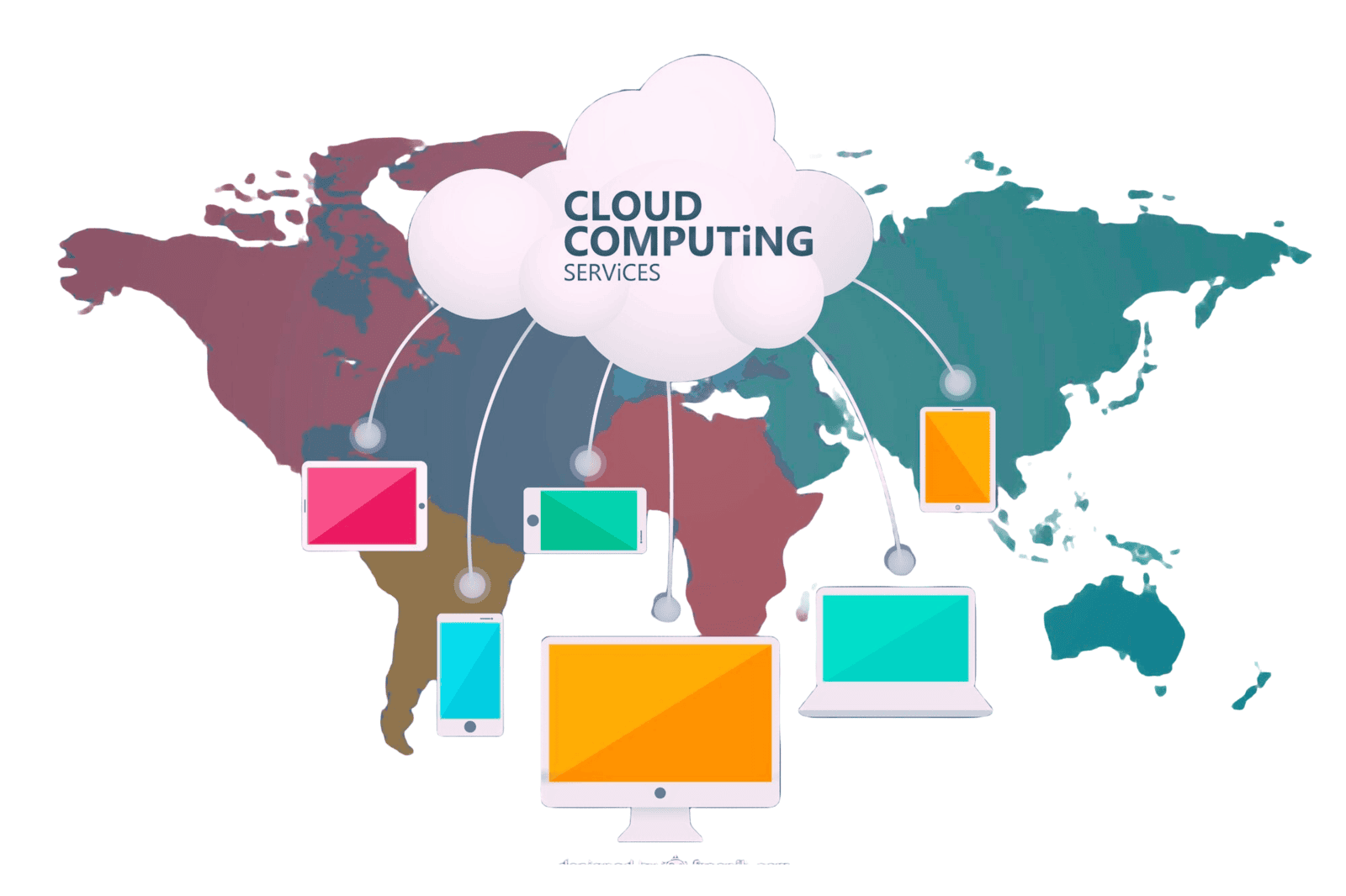 an image on cloud computing