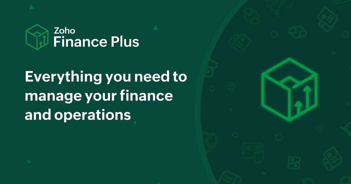 Zoho FinancePlus