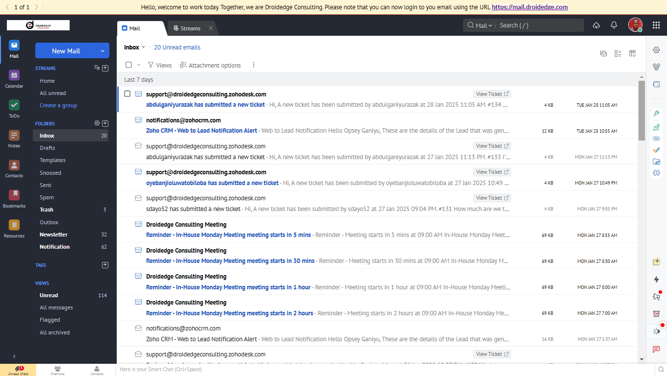 Zoho Mail
