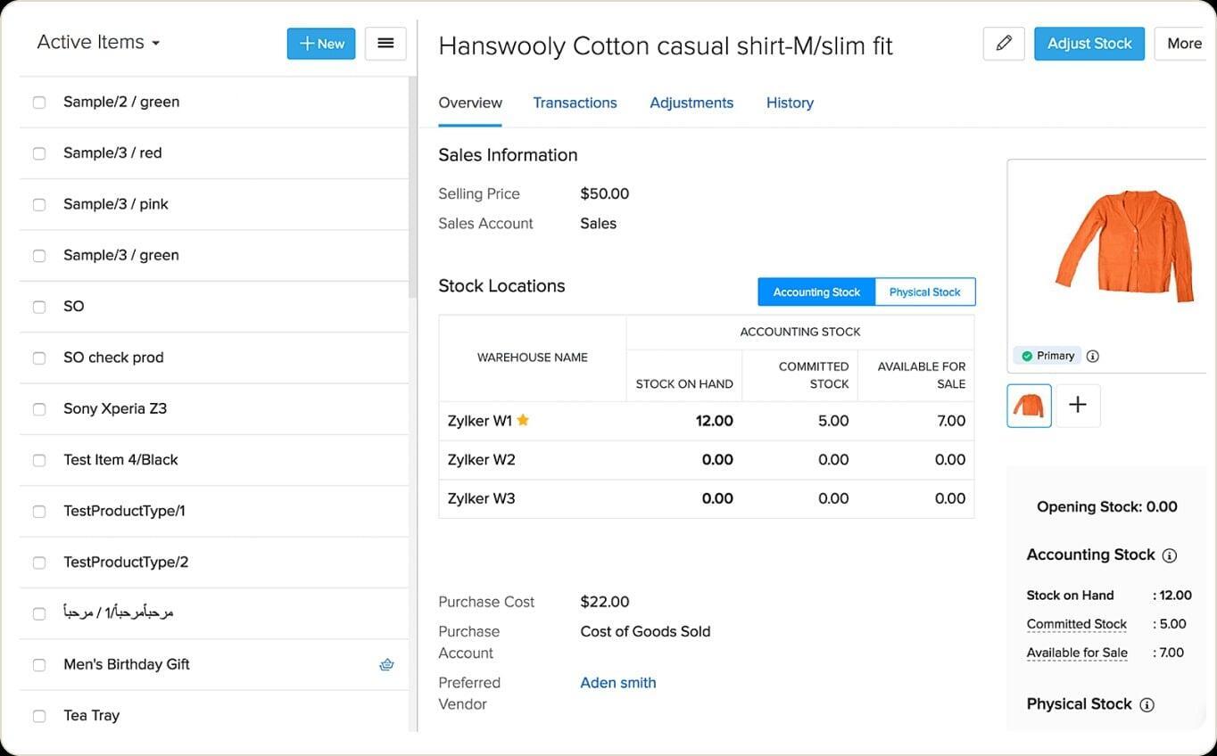 Operation in Zoho One